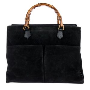 Vintage suede Gucci bag